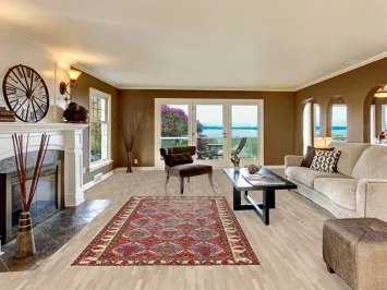 Handmade Wool Bakhtiari Persian Area Rug 5x10