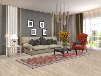 Vintage Hamedan Persian Runner Rug 3x10