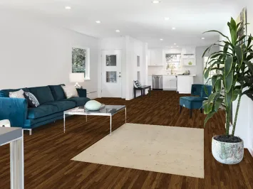 Distressed Wool Muted Tabriz Persian Rug 4x6