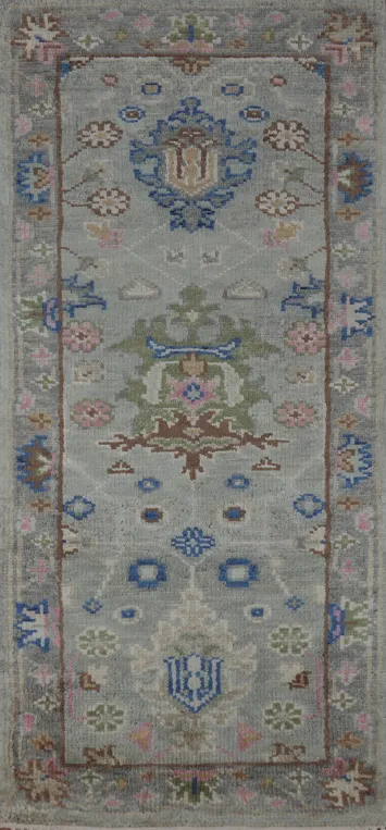 Handmade Oushak India Rug 3x6