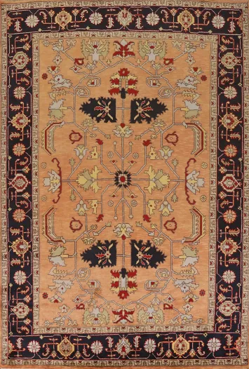 Handmade Wool Heriz Serapi Indian Area Rug 9x12
