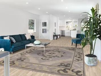 Geometric Oushak Indian Area Rug 8x10