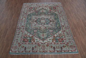 Handmade Oushak Indian Area Rug 8x10