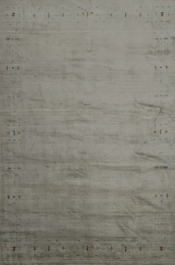 Sophisticated Gabbeh Large Area Rug 9x12 with Sleek Minimal Design