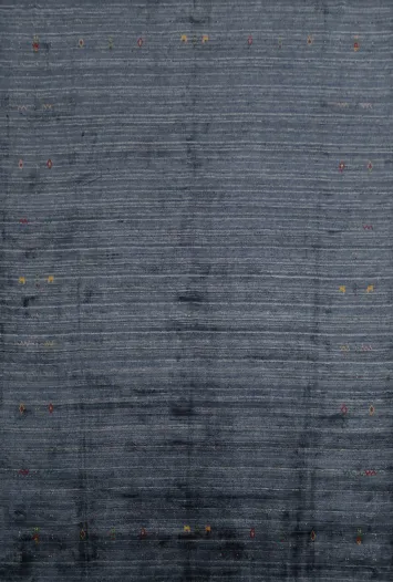 Luxurious Blue Gabbeh Area Rug 8x10 for Modern Living Spaces