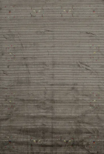 Refined Gabbeh Area Rug 8x10 with Intricate Details for your Home Decor