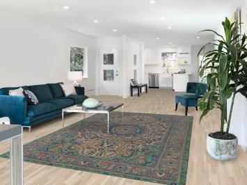 Traditional Wool Tabriz Persian Area Rug 7x10