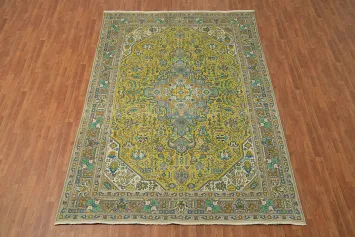 Traditional Wool Tabriz Persian Area Rug 8x11
