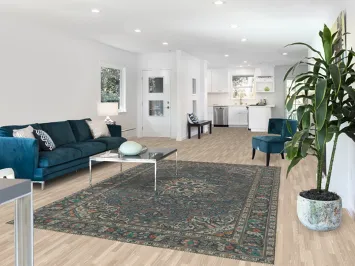 Traditional Wool Tabriz Persian Area Rug 7x10