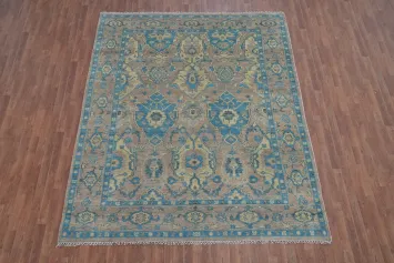 Handmade Wool Oushak Indian Area Rug 8x10