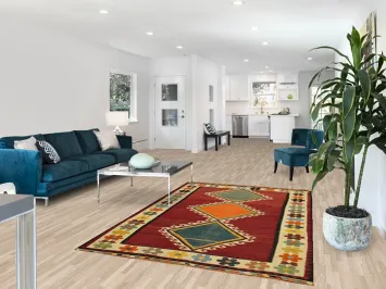 Vegetable Dye Kilim Qashqai Persian Area Rug 5x8