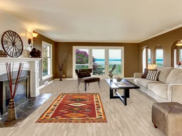 Vegetable Dye Kilim Qashqai Persian Runner Rug 4x9