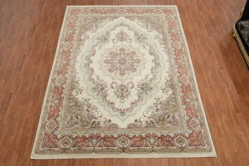 Traditional Tabriz Turkish Area Rug 10x13