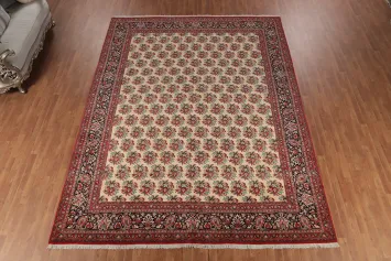 Vegetable Dye Floral Bidjar Persian Area Rug 10x13