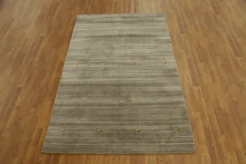 Tribal Gabbeh Oriental Area Rug 5x8