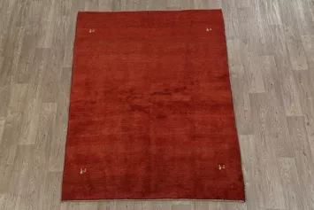 5x6 Gabbeh Shiraz Persian Area Rug