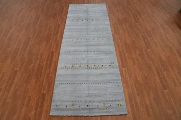 Tribal Gabbeh Oriental Runner Rug 4x11