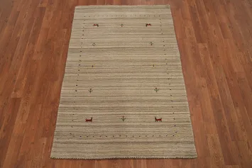 Little Animals Wool Gabbeh Indian Accent Rug 3x5