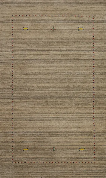 Tribal Gabbeh Oriental Accent Rug 3x5