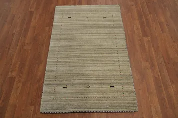 Tribal Gabbeh Oriental Accent Rug 3x5
