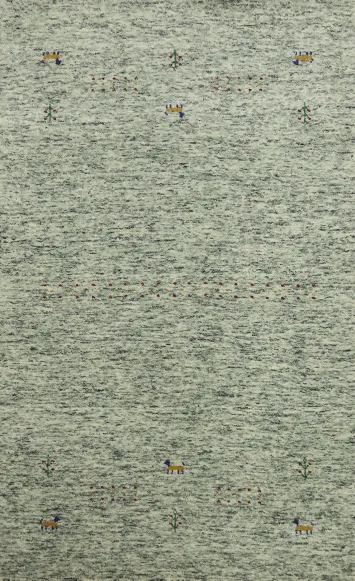 Tribal Gabbeh Oriental Accent Rug 3x5