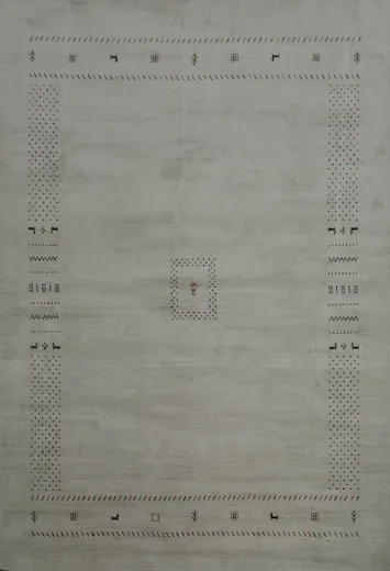 Simple yet Stylish Gabbeh Area Rug 8x10 for a Touch of Modern Purity