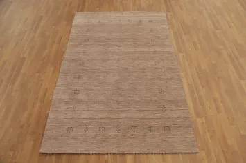 Tribal Gabbeh Oriental Area Rug 5x8