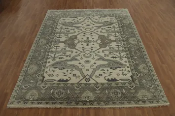 Handmade Wool Oushak Indian Area Rug 8x10
