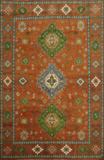Classic Kazak Area Rug 9x12 to Elevate Your Living Space Aesthetic