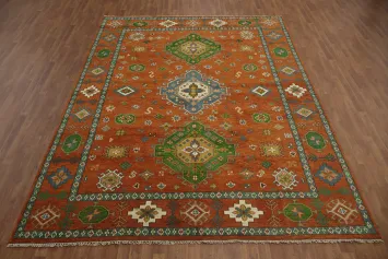 Classic Kazak Area Rug 9x12 to Elevate Your Living Space Aesthetic