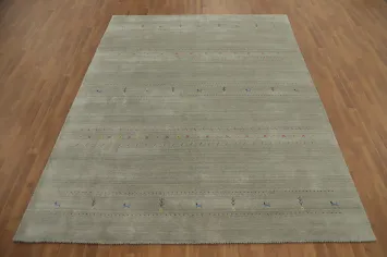 Tribal Wool Gabbeh Oriental Area Rug 8x10