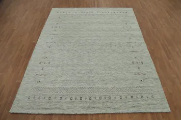 Handmade Wool Gabbeh Indian Area Rug 8x10