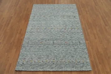 Tribal Gabbeh Oriental Area Rug 5x8