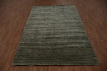 Timeless Gabbeh Area Rug 7x10with Intricate Tribal Patterns