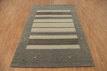 Handmade Wool Gabbeh Indian Area Rug 7x10