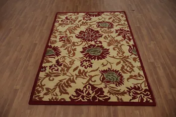 Classic Heritage-Style Area Rug 5x8 with Floral Elegance