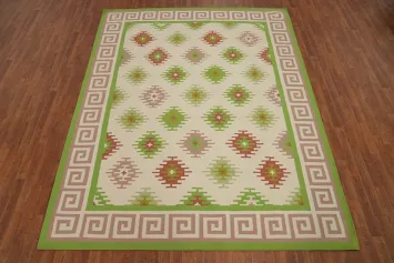 Flat Weave Kilim Durrie Nomad Area Rug 8x10