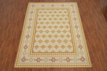 Flat Weave Kilim Durrie Nomad Area Rug 9x12