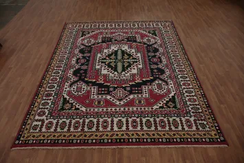 Large Kazak Area Rug 9x12 Enhancing Any Room with Timeless Elegance