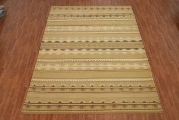 Flat Weave Kilim Durrie Area Rug 9x12