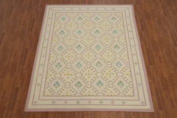 Nomad Flat Weave Kilim Durrie Geometric Area Rug 8x10