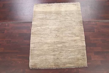 4x5 Gabbeh Zolanvari Shiraz Persian Area Rug