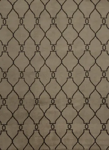 Neutral Toned Moroccan Area Rug 8x10 Perfect for Any Room