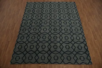 Chic Lattice Moroccan Area Rug 9x12 Perfect for Urban Interiors