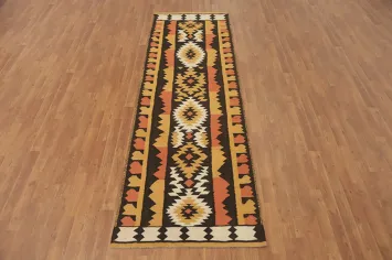 Tribal Kilim Oriental Runner Rug 3x10