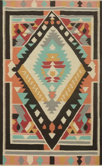 Tribal Kilim Oriental Area Rug 5x8