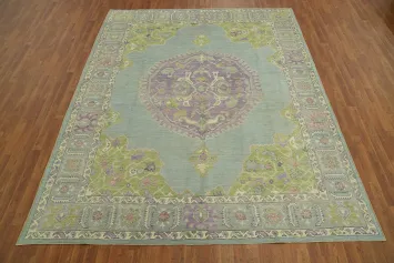 Vegetable Dye Oushak Turkish Area Rug 8x10