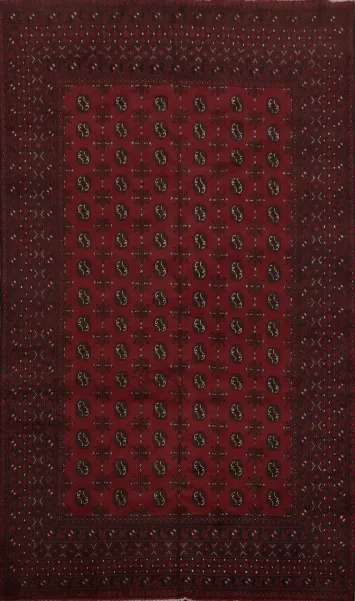 Classic Afghan Balouch Area Rug 7x10 for Sophisticated Interiors