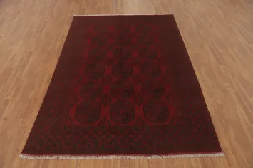 Geometric Balouch Afghan Area Rug 6x10