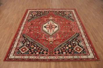 Vegetable Dye Shiraz Afghan Area Rug 8x9